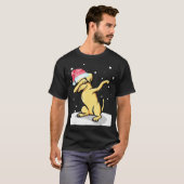 Labrador Cute Dabbing Dab Dance T-shirt (Voorkant volledig)