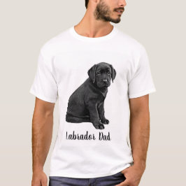 Labrador Dad - Black Lab Dad T-shirt