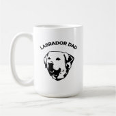 Labrador Dad Coffee Mok (Links)