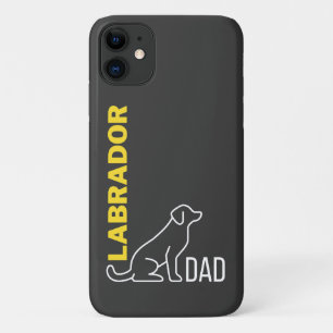 Labrador Dad, Dog Dad Gift, Labrador Retriever Dog Case-Mate iPhone Case