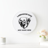 Labrador Dad Grote Klok (Huis)