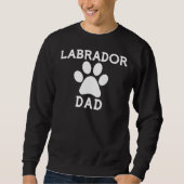 Labrador Dad Paw Trui (Voorkant)