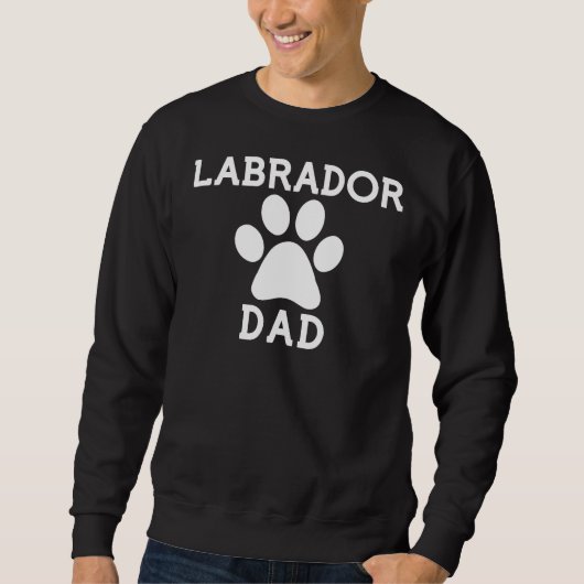 Labrador Dad Paw Trui (Voorkant)