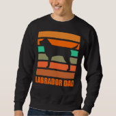Labrador Dad Retro Trui (Voorkant)
