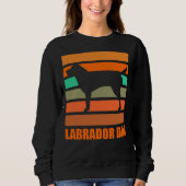 Labrador Dad Retro Trui (Voorkant)