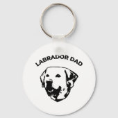 Labrador Dad Sleutelhanger (Voorkant)
