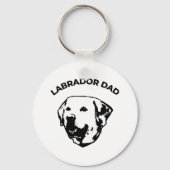 Labrador Dad Sleutelhanger (Voorkant)