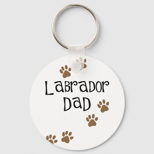 Labrador Dad Sleutelhanger (Voorkant)