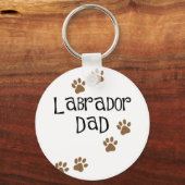 Labrador Dad Sleutelhanger (Voorkant)