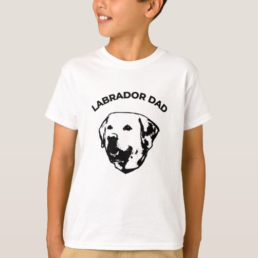 Labrador Dad T-Shirt (Voorkant)