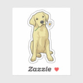 Labrador Daisy Sticker (Vel)