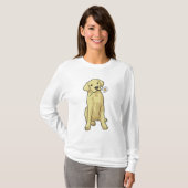 Labrador Daisy T-shirt (Voorkant volledig)