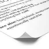 Labrador Definition Poster (Hoek)