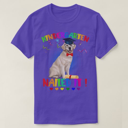 Labrador Dog Afstuderen Klasse van 22 Kindergarten T-shirt (Design voorkant)