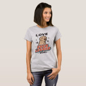 Labrador Dog Animal Funny T-shirt (Voorkant volledig)
