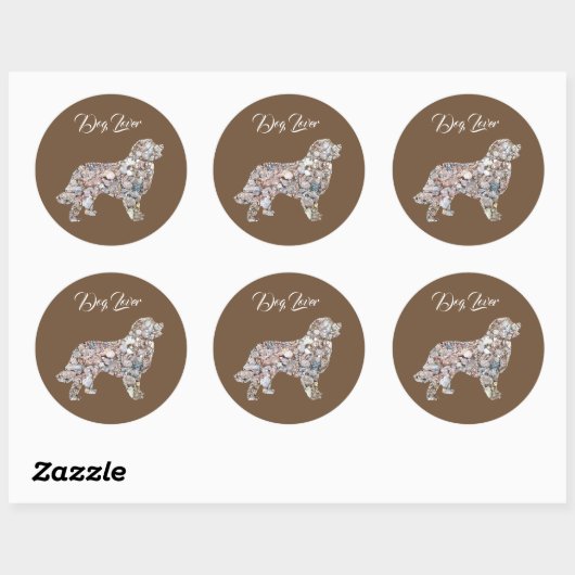 Labrador Dog Art Sticker (Vel)
