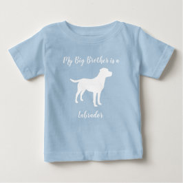 Labrador Dog Baby shower Blue Boy Lab