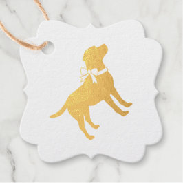 Labrador Dog Baby shower Blue Boy Lab Bedankjes Labels