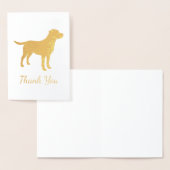 Labrador Dog Baby shower Blue Boy Lab Folie Kaarten (Display)