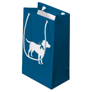 Labrador Dog Baby shower Blue Boy Lab Klein Cadeauzakje
