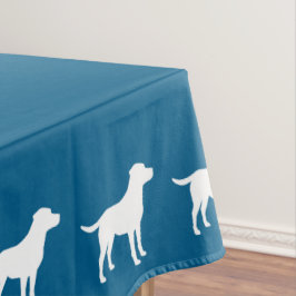 Labrador Dog Baby shower Blue Boy Lab Tafelkleed