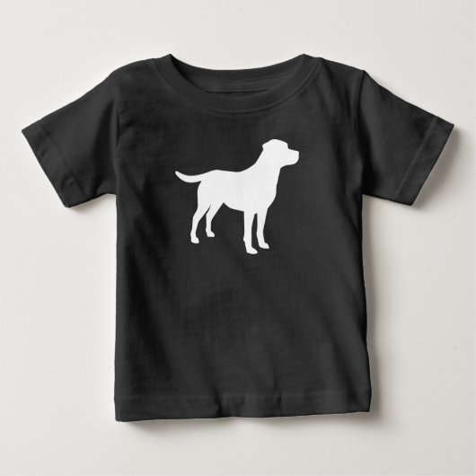 Labrador Dog Baby shower Lab Gray Gender Neutral (Voorkant)