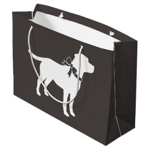 Labrador Dog Baby shower Lab Gray Gender Neutral Groot Cadeauzakje