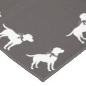 Labrador Dog Baby shower Lab Gray Gender Neutral Tafelkleed (Gekanteld)