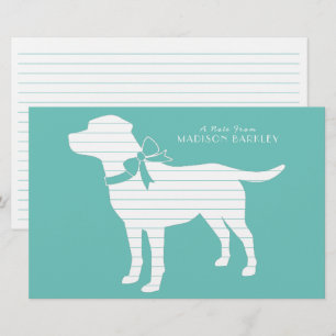 Labrador Dog Black Lab Puppy Briefpapier