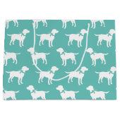 Labrador Dog Black Lab Puppy Groot Cadeauzakje (Voorkant)