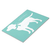 Labrador Dog Black Lab Puppy Notitieblok (Schuin)