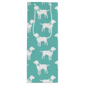 Labrador Dog Black Lab Puppy Wijn Cadeautas (Voorkant)