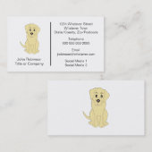 Labrador Dog Design Boarding Kennels Visitekaartje (Voorkant / Achterkant)