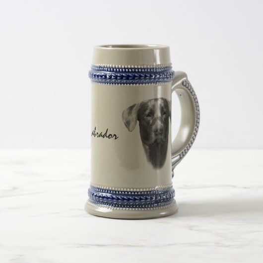 Labrador Dog elegant Bierpul (Voorkant rechts)