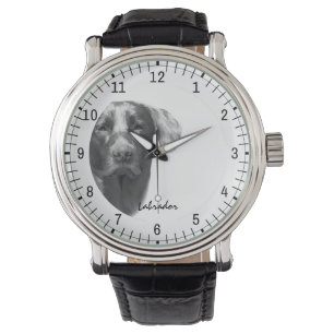 Labrador Dog elegant Horloge