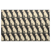 Labrador Dog Golden Pattern Stof (Fat Quarter)