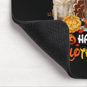 Labrador Dog Happy Halloween Thanksgiving Merry Ch Muismat (Hoek)