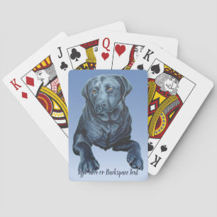 Labrador Dog-kaarten voor jachtwedstrijden Pokerkaarten