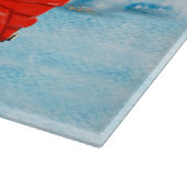 Labrador Dog kerstbezorging vrachtwagen sneeuw Snijplank (Hoek)