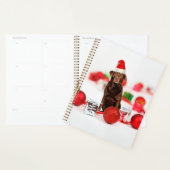 Labrador Dog Kerstmis met cadeaus Santa Hat Gift B Planner (Display)