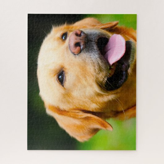 Labrador Dog. Legpuzzel (Verticaal)