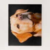 Labrador Dog. Legpuzzel (Verticaal)
