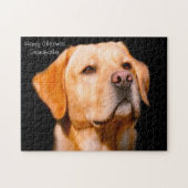 Labrador Dog. Legpuzzel (Horizontaal)