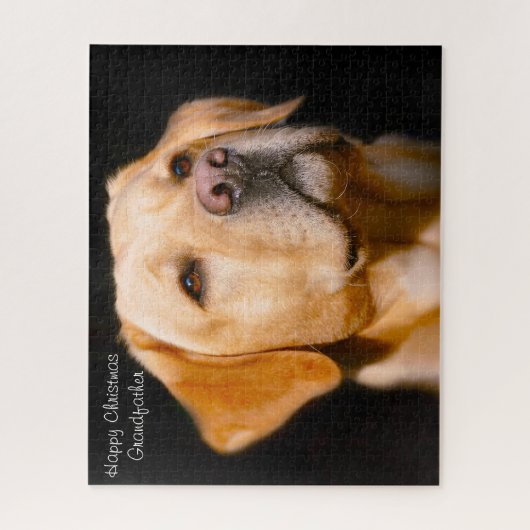 Labrador Dog. Legpuzzel (Verticaal)
