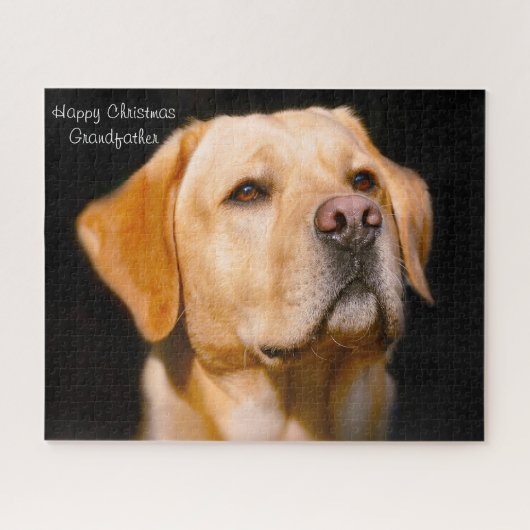 Labrador Dog. Legpuzzel (Horizontaal)