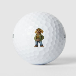 Labrador Dog Lover Golf Balls Golfballen