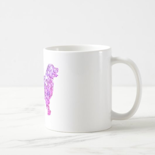 Labrador Dog Mandala Elements Classic Mok (Rechts)