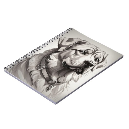 Labrador Dog Notitieboek (Linkerzijde)