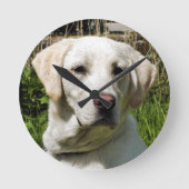 LABRADOR DOG RONDE KLOK (Voorkant)