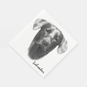Labrador Dog stijlvol Servet (Hoek)